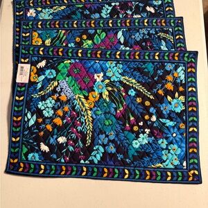 ONE NEW Vera Bradley MIDNIGHT BLUES placemat - ONE